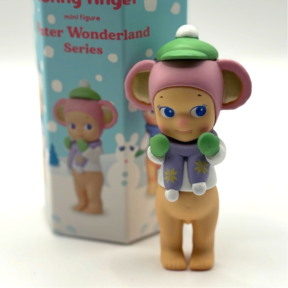 New Kewpie/Angel Mini Figure, Koala w/Hat & Scarf, Open Blind Box Style